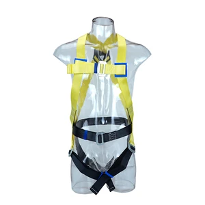 NAIKAI Personal Fall Protection High Altitude Safety Harness Stainless Steel Quick Connect Full Body Belt 1000kg Breaking 4