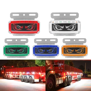24V Multi-Color LED Traffic Lights for Trucks Anti-Collision Warning Night Side Lights Waist Lights New Condition