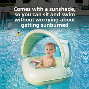Quanqi kids swimming ring armpit baby lying ring seat ring baby lifebuoy water park inflatable cross-border wholesale