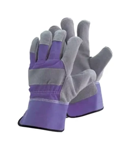 26cm Cowhide Leather Gloves Construction Welding Safety Gloves With Durable Puncture-resistant Features For Labor Protection