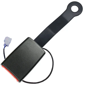 Factory Wholesale Auto Accessories Seat Belt Buckle Lock Switch 2 Points Steel & ABS Material Universal Fitment