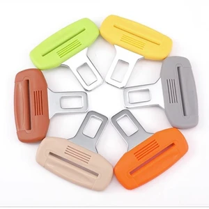 Car Accessories Pregnancy Car Seat Belt Extender with 3-Point Metal Buckle SafeSeat Belt Alarm Muffler Driving Adjuster for Cars