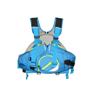White Adult Water Rescue Life Jacket for Rafting Rapids High Buoyancy PVC & Foam Lightweight Adjustable Chest Harness AG Brand