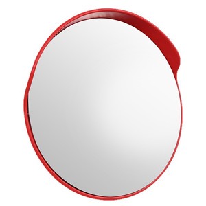 Security Mirror PC Convex Traffic Mirror Wide Angle Curved Safety Mirror for Outdoor Indoor Driveway Road Sale