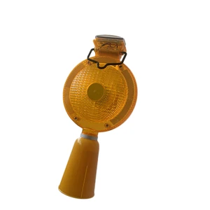 Solar LED Traffic Cone Light Traffic Barrier Warning Light