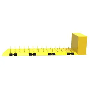 Hot Sale Portable Steel Speed Bumps One Way Metal Speed Hump Block Tyre Killer Speed Breaker