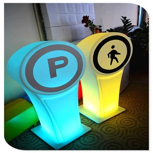 New Traffic Safety Speed Limit Products Led Flashing Waterproof Rechargeable Led Traffic Sign for Outdoor