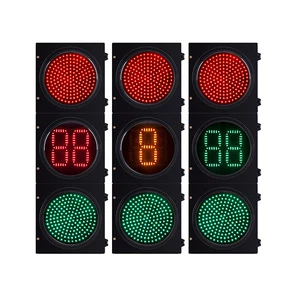 High Brightness CE ROHS Wholesale Manufacturer Traffic Signal Light with 5 Year Warranty