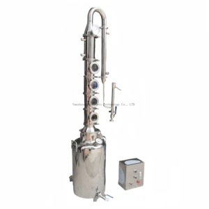 50L 70L 100L 150L 200L Small Stainless Steel Automatic Steam Distillation Still Distiller For Vodka Brandy Rum Gin Whiskey