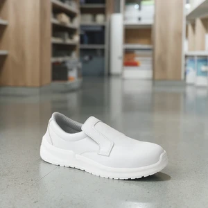 Industrial Lightweight Unisex Microfiber Cleanroom Men Chef Nurses Medic Work Steel Toe ESD Safety Shoes