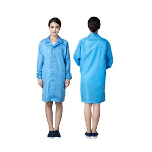 Electronics Manufacturing & Assembly Anti-Static Coat Breathable Safety Clothing