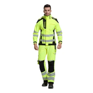 Factory Supply Safety Construction Suit Manufacturer Work Fluorescent Welding Clothes Workwear For Industry