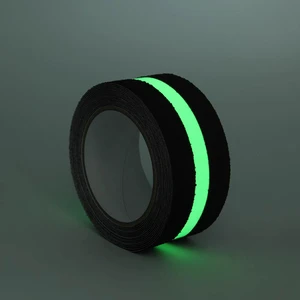 High Waterproof Durable Black Luminous Tape Glow Self-adhesive Safety Non Skid Tape Dark Anti Slip Grip Tape Stair