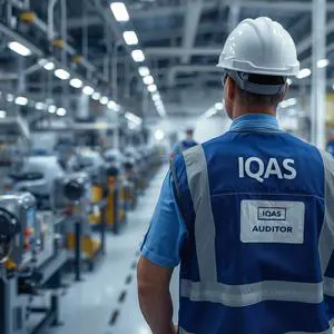 IQAS Brand Welded Steel Structure Beam Construction Safety Clothing Model 123 Made China/Global Focused Auditing Inspecting Key