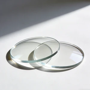 Optical Glass Convex Surface Equipment Convex Mirror Double Convex Surface Lens element Single-Layer AR Coating BOSHI 63.28nm