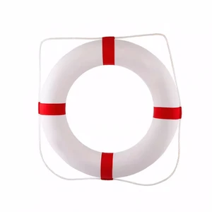 GARIDA Orange Rescue Buoy Marine Secure Life Ring Secure Swimming Pool Controlled Life Buoy Saving Ring Solid Foam Life Buoy