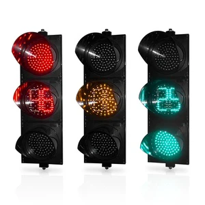 200mm RYG LED Traffic Light with Digital Countdown Timer for Driveway