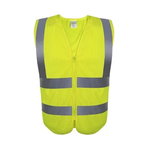 LX Hi Vis ANSI Class 3 EN ISO 20471 Certified Reflective Safety Vest Flame Retardant Anti-Static LED Flash Construction Workwear