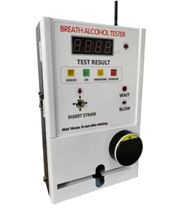 Wall-Mounted Alcohol Tester With 0.1s Sensors 7-inch Touch Screen Weatherproof Design (0.000-2.000mg/l)