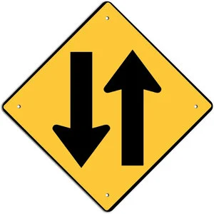 Wholesale Customizable Engineered Grade Reflective Film Yellow Diamond Shaped Double Head LED Standing Safety Traffic Sign Board