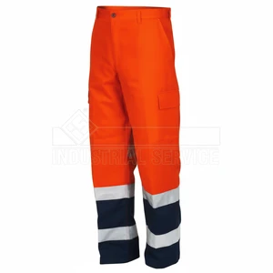 Two-Tone Reflective Safety Clothing AV Trousers for Enhanced Visibility