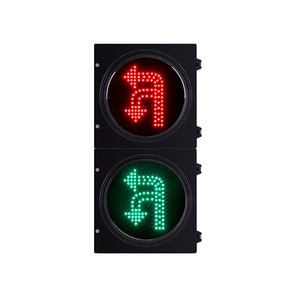 300mm LED U-Turn Traffic Light Traffic Signal for Roadway