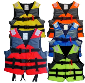 Hot sale life vest oxford swimming customized life jackets for Adults and Children or Kids
