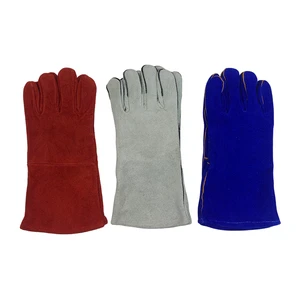 High-quality Wholesale Leather Welding Gloves MIG/TIG/Stick Work Gloves, Repair Welding Gloves, Male Work Gloves