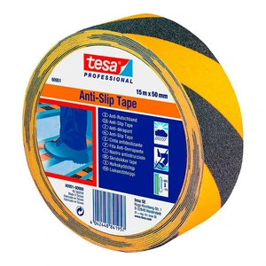 2024 Warning Marking Yellow Black PVC Waterproof Anti Slip Tape for Stair Treads Safety Walk Grip Rubber Non Slip Tape