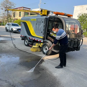 Heavy-Duty Street Cleaners Integrated High-Pressure Road Sweeper Truck Street Sweeper For Municipal Sanitation