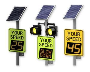 Outdoor Solar Road Warning Traffic Sign radar Speedometer Speed Camera Monitoring Speed Limit Led Display