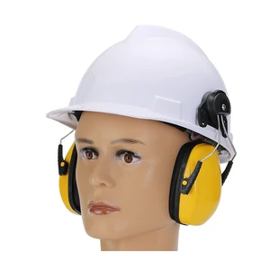 CE EN 352 Ear Muff with Hard Acoustic Foam Needle Detection ABS Material-Industrial Safety Sound Cancelling Hearing Protection