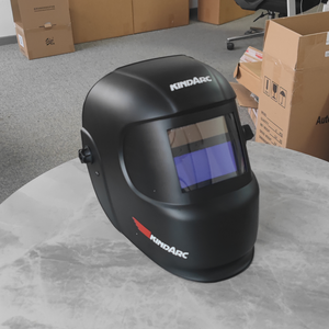 Wholesale KindArc KA-1001ES Auto-Darkening Nylon Welding Helmet Double Lithium/Solar Battery Power Supply For Welding