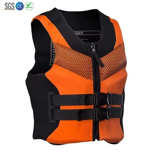 Customized Plus-Size Safety Surfing Neoprene Kayak Jackets Fishing Life Vest Marine Vest PFD Life Jacket on Boat