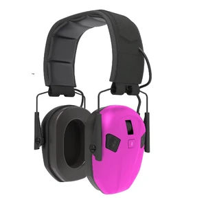Electronic Hearing Protection Bluetooth Earmuffs SW16 SNR31 NRR23 CE Certified Industrial Safety Headset Factory OEM
