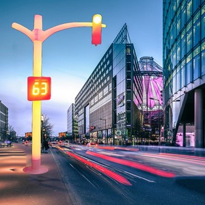 China Hot Sell Led Traffic Light with PE Material