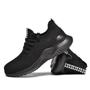 Labor Insurance Anti Smash Puncture Resistant Safety Shoes Wear Resistant Anti Skid Work Shoes for Men EVA Winter Shoes Mesh