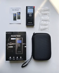 Professional LCD Digital Display Dischem Breathalyzer Car Alcohol Tester