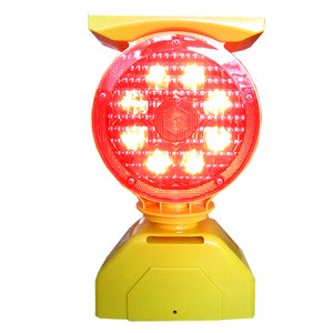 Traffic Safety Construction Flashing Led Traffic Cone Light High Brightness Solar Lamp Traffic Warning Light