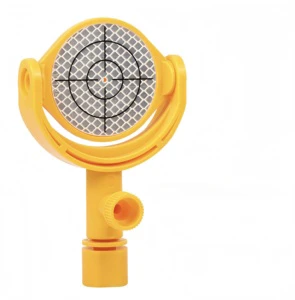 60mm Bireflex Target Printed Cross Image Tilting Reflector Instrument Parts Accessories Plastic Composite Good Accuracy 6 Month