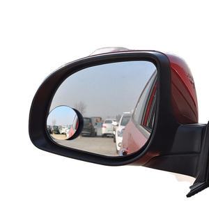 New Car Rear View Mirror 360 Degree Rotating Wide Angle Blind Round Convex Parking Mirror Auto Accessory Spot Mirror