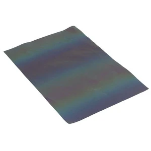 Colorful Reflective Cloth Fabric Reflective Fabric Roll Silver Sun Reflective TC Fabric