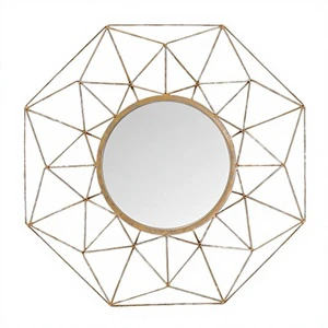 2025 Custom Silver Framed Convex Mirror 4.0mm Thick Modern Home Decorative Wall Hanging for Home Decoration by Andy Garden