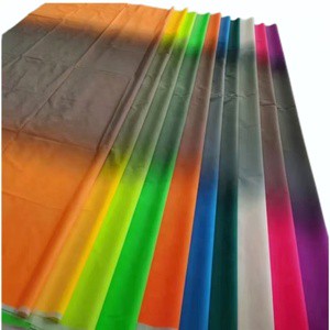 Wholesale Gradient Reflective Cards 4way Be Rainbow Reflect Reflective Fabric Cloth Rainbow Jacket Down Coat Fabric