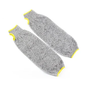 Wholesale Cut Resistant Level 5 HPPE Arm Sleeves Anti Cut Thumb Hole Arm Safety Protective Long Sleeves