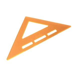 Orange PMMA Reflector Car Emergency Warning Triangle Custom Traffic Safety Reflective Triangle Sign for Vehicle Breakdown