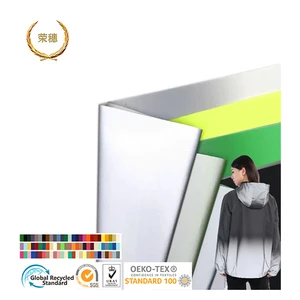 Customizable Wholesale Soft Comfortable Non Irritating Odor Polyester Color Gradient Reflective Stage Reflective Clothing Fabric