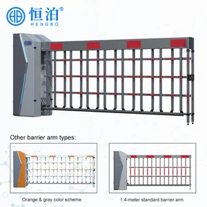 Hengbo Custom Advanced RFID Parking System Software Smart Car Parking Lots System Traffic Barriers With Barrier Gates