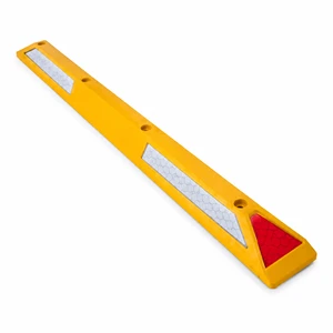 Factory Wholesale High Quality Color Customized 1800mm Rubber Plastic Barrier Heavy Car Parking Wheel Stopper