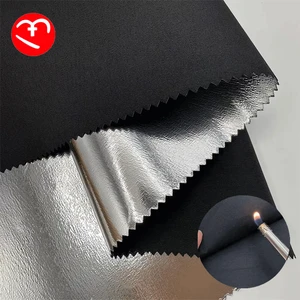 600D Reflective Aluminum Coated Fireproof Waterproof Oxford Fabric Dyed for Outdoor Photographic Equipment Car Flame Retardant